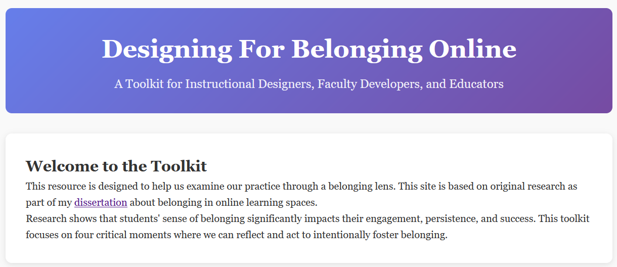 Belonging Hub